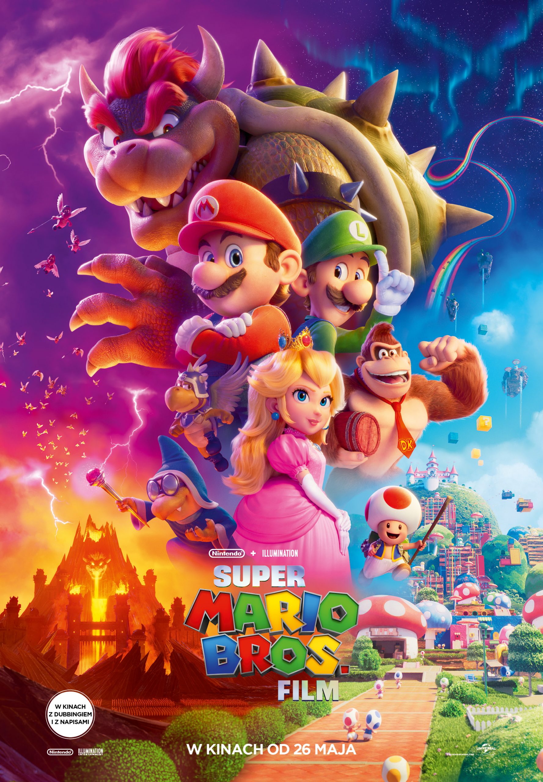 Super Mario Bros. Film - plakat finalny