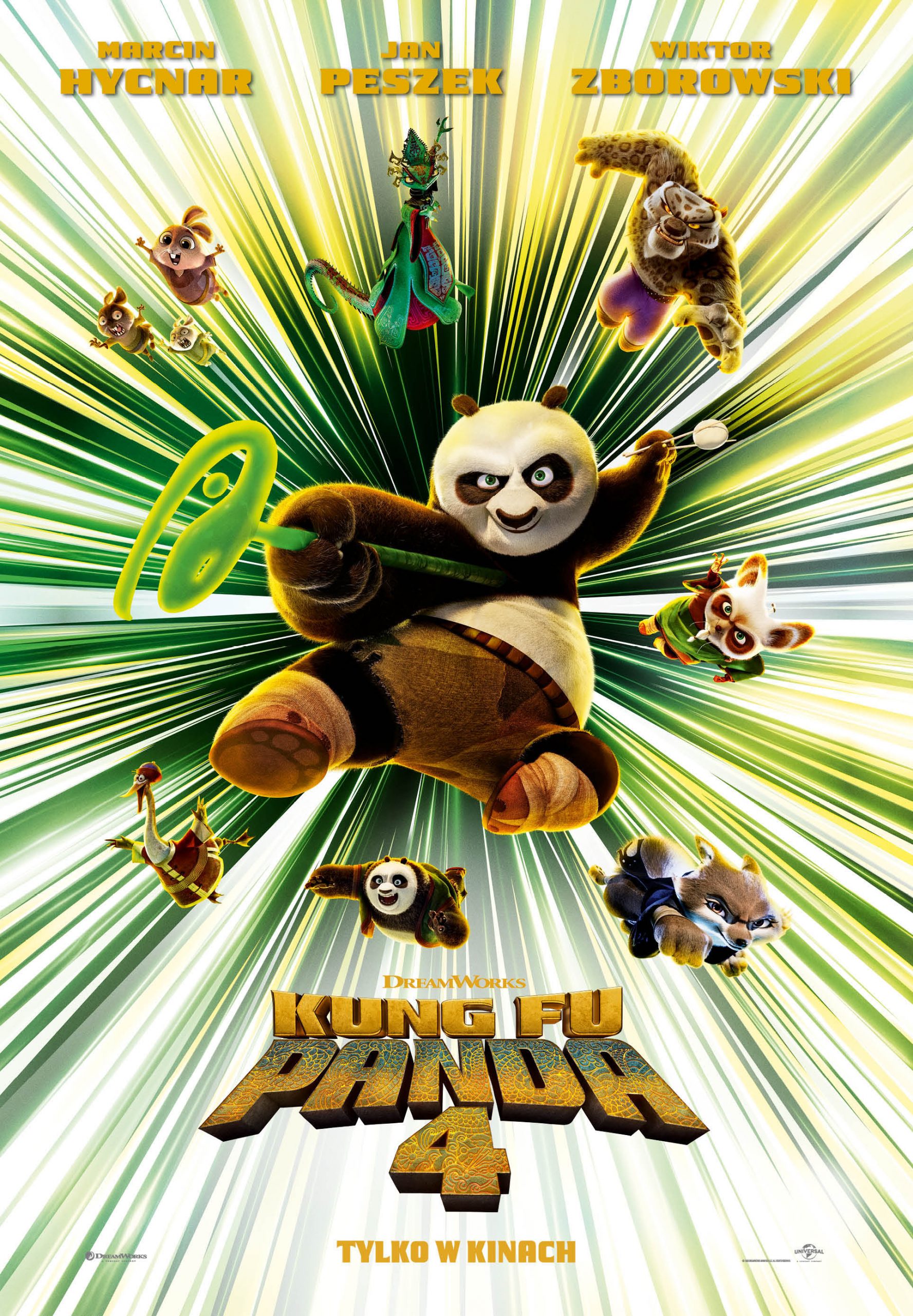 Kung Fu Panda 4 plakat online final